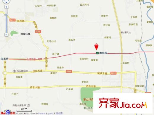 龍湖拉特芳斯電子地圖