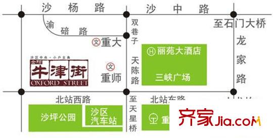 金陽(yáng)牛津街小區(qū)交通圖區(qū)位圖
