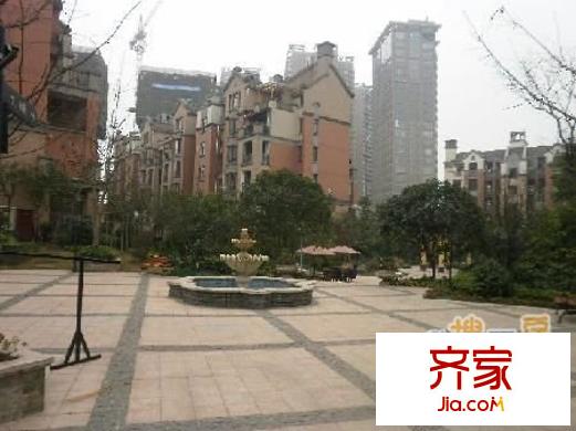 旭輝朗香郡外景圖天鵝溪 