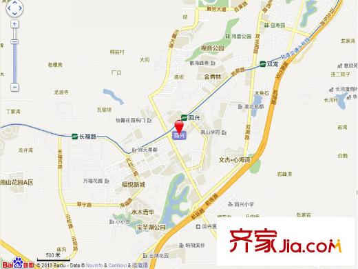 旭輝朗香郡交通圖