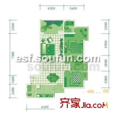 東和春天東區(qū)戶型圖東和春天 0室 戶型圖 