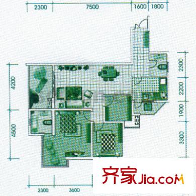 東和春天東區(qū)戶型圖東和春天 戶型圖12 3室2廳2衛(wèi)1廚
