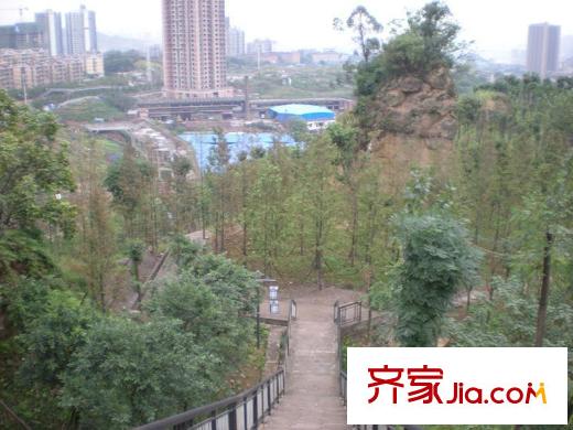 協(xié)信阿卡迪亞配套圖周邊煙燈山公園