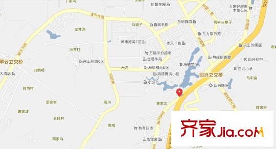 金鵬兩江時光交通圖
