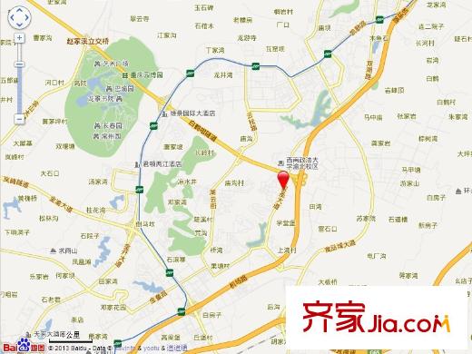 金鵬兩江時光交通圖