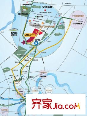 中航MyTOWN區(qū)位圖