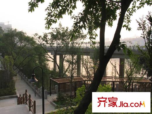 長(zhǎng)帆江岸公館配套圖項(xiàng)目周邊李子壩親水公園
