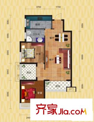 奧林匹克花園 0室 戶型圖