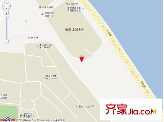 寶嘉江楓美岸交通圖