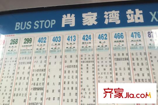 和泓江山國(guó)際周邊公交站