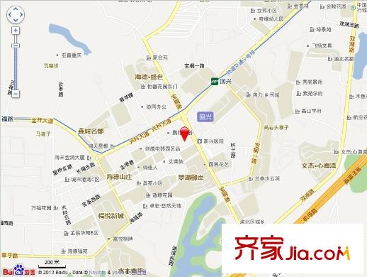 楓橋水郡交通圖