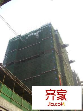 融科金湖灣7-2號樓工程進度圖（2012-12-6）