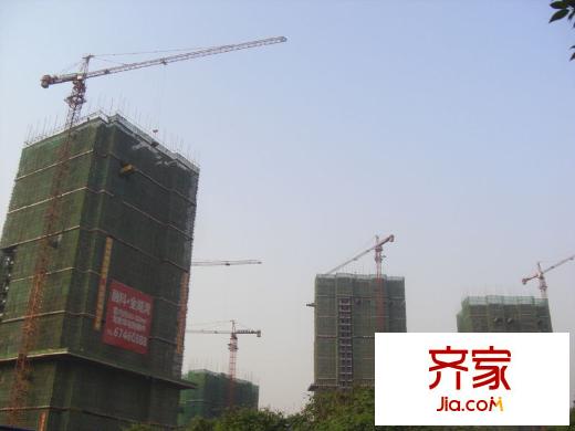 融科金湖灣工程進度圖（2012-12-6）