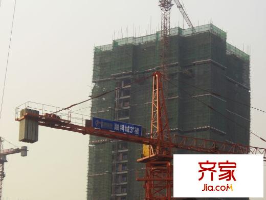融科金湖灣工程進度圖（2012-12-6）