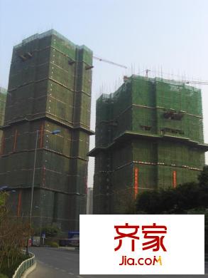 融科金湖灣小區(qū)工程進度圖（2012-12-6）