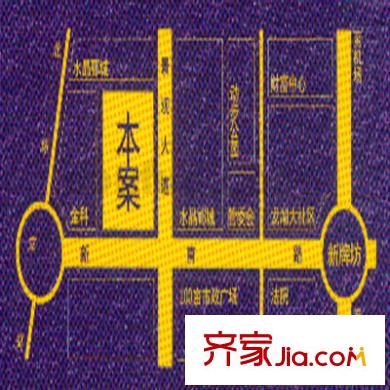 勁力五星城交通圖