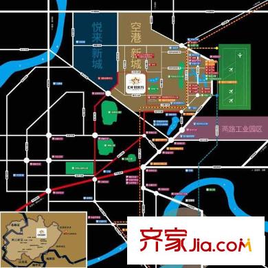 匯祥好萊塢交通圖