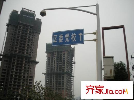 匯祥好萊塢配套圖周邊交通指示牌