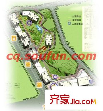 嘉華鑫城交通圖