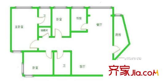 魯能星城九街區(qū) 戶型圖