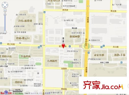 升偉新意境交通圖