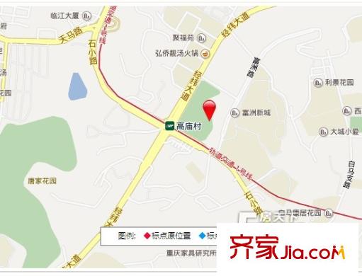 富洲新城交通圖