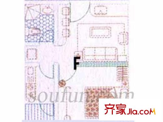 華宇廣場(chǎng)戶(hù)型圖戶(hù)型圖2 1室1廳1衛(wèi)1廚