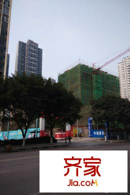 翡翠明珠二期商業(yè)工程進度圖（2015.3）