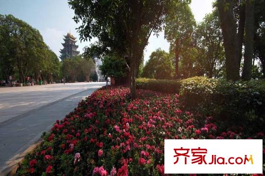 綠地海外灘項(xiàng)目周邊鴻恩寺公園