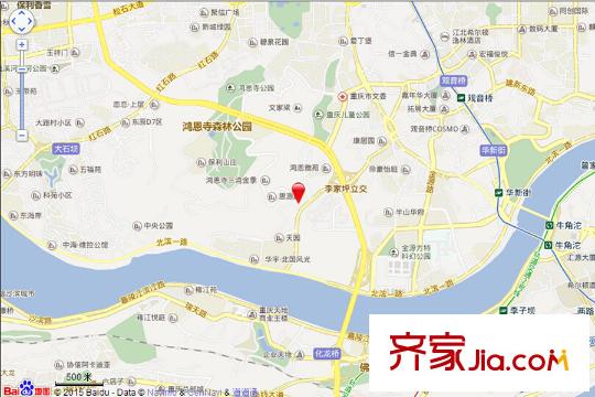 綠地海外灘電子地圖