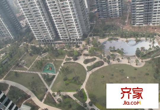 協(xié)信天驕城外景圖 