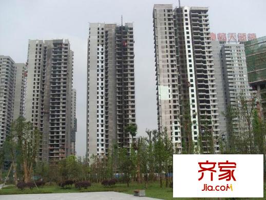 協(xié)信天驕城外景圖 