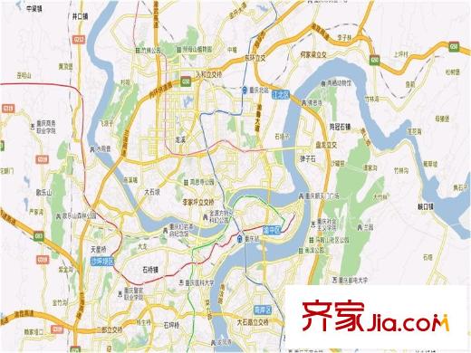 融創(chuàng)凡爾賽花園交通圖
