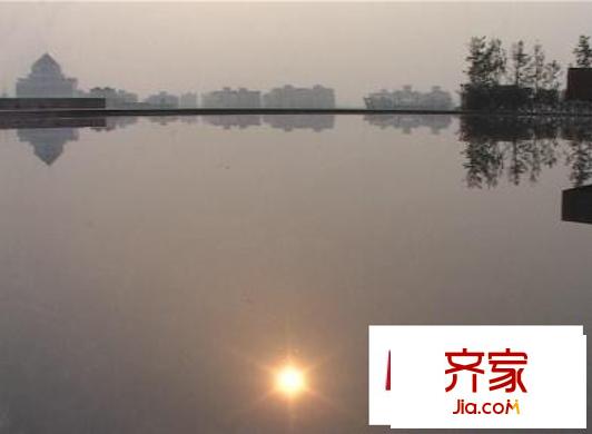 中渝山頂?shù)酪继柾饩皥D