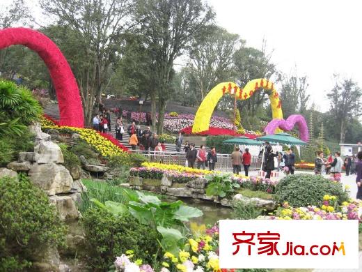國(guó)興北岸江山周邊鴻恩寺公園