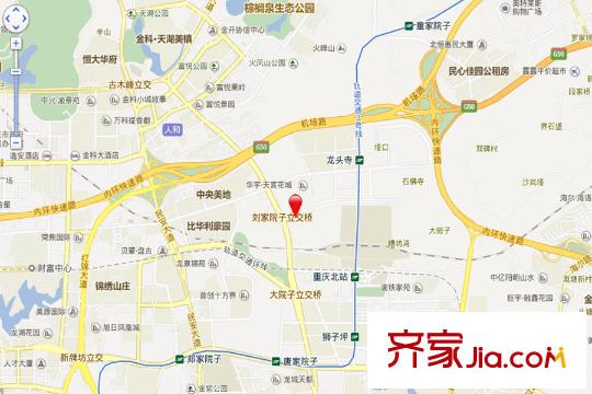 華宇天宮花城電子地圖