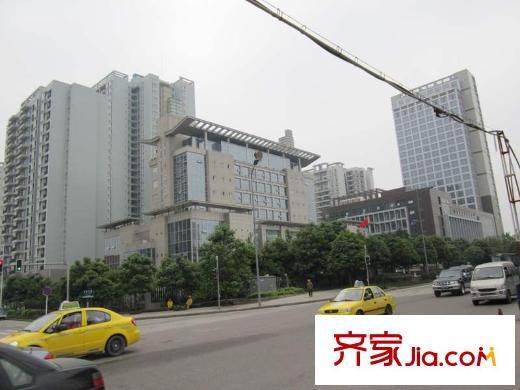 復(fù)地天璽配套圖向右約300米路口