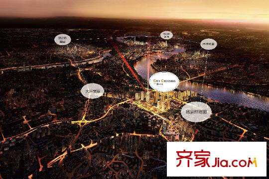 華潤二十四城區(qū)位圖