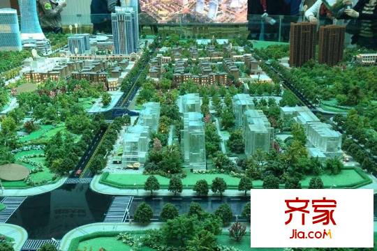 兩江春城沙盤圖實(shí)景（2015.3.25）