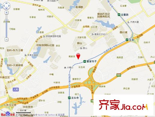融創(chuàng)御錦交通圖電子地圖