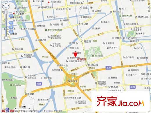 新康花園二期交通圖新康花園