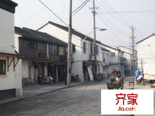 桃花塢外景圖