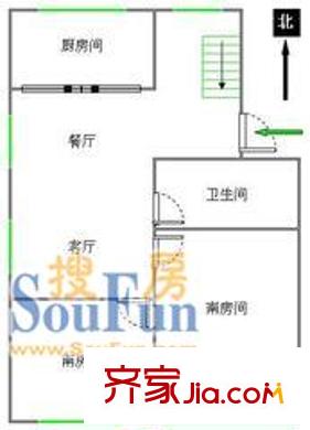 王天井巷2室2廳1廚1衛(wèi)