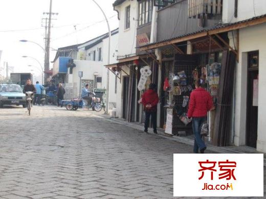 桃花塢外景圖