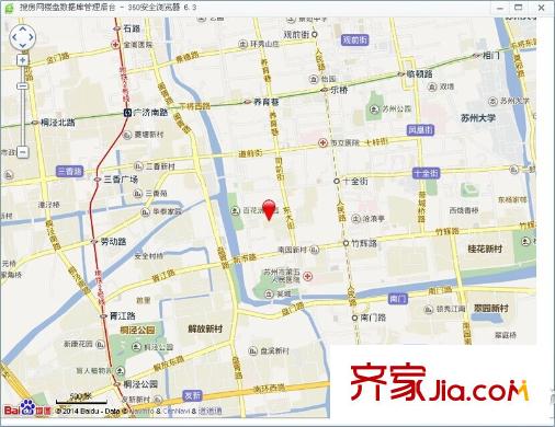 新橋巷交通圖