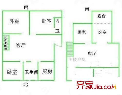  司前街小區(qū) 戶型圖
