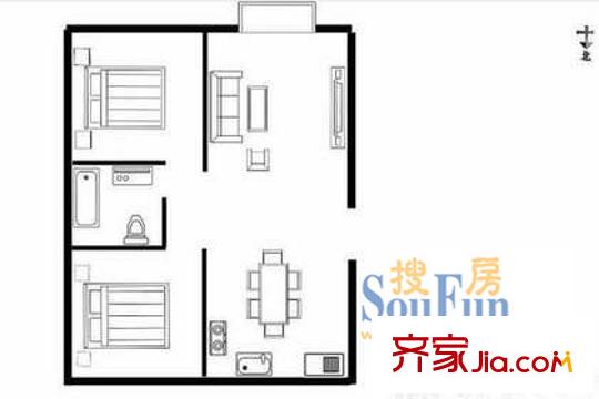  萬(wàn)盛花園 戶型圖