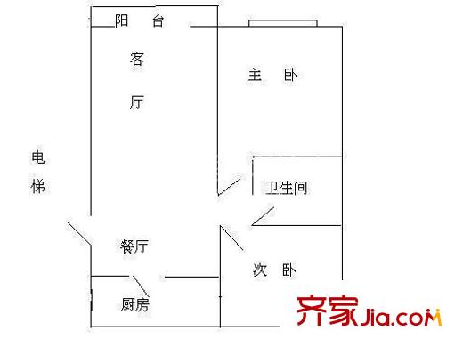 萬盛花園 戶型圖