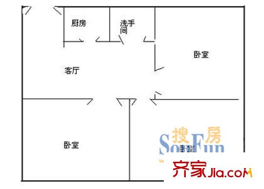  萬(wàn)盛花園 戶型圖