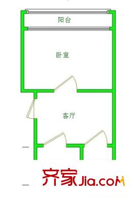 華僑公寓 戶型圖
